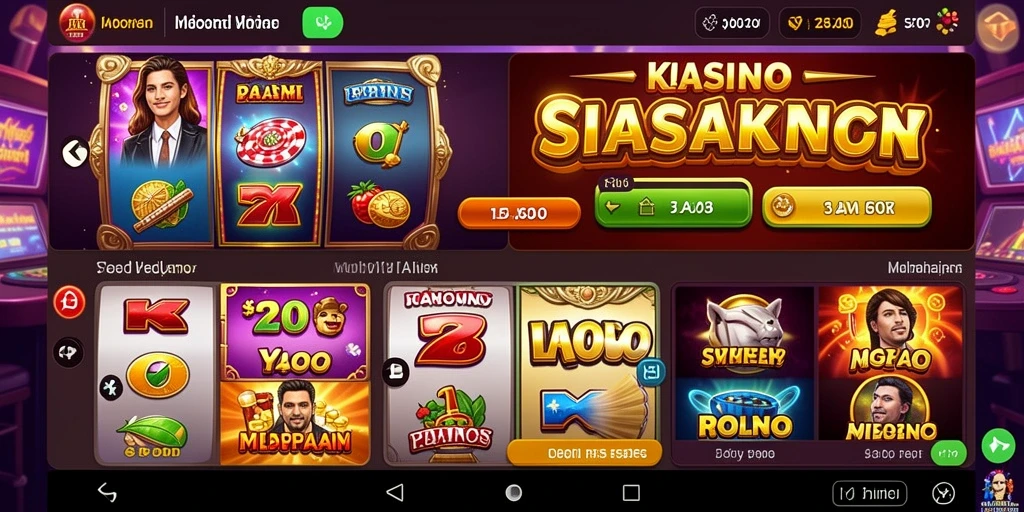Screenshot permainan dengan grafis yang memukau dan interaktif.