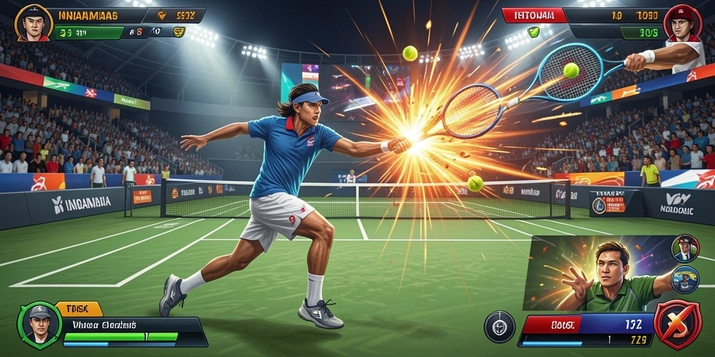 Fitur bonus aktif yang menambah keseruan permainan.